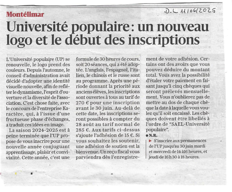 11 juin 2025 - le Dauphiné