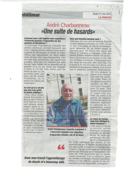1er mai 2025 - La Tribune