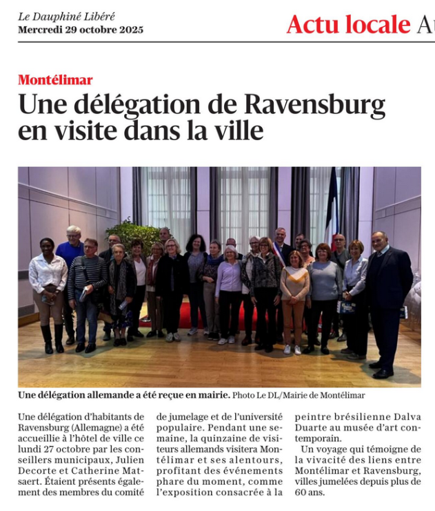 29 octobre 2025 - Le Dauphiné libéré 29 octobre 2025 - Le Dauphiné libéré