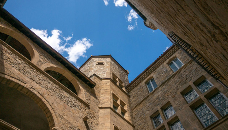 CR - Visite du château d'Aubenas