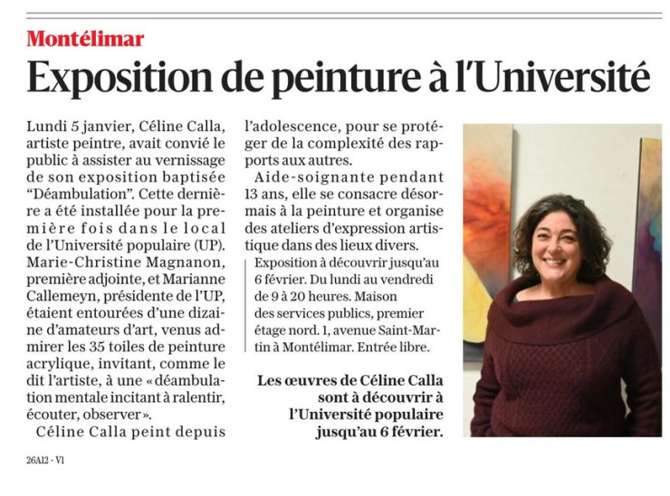 8 janvier 2026 - Le Dauphiné libéré