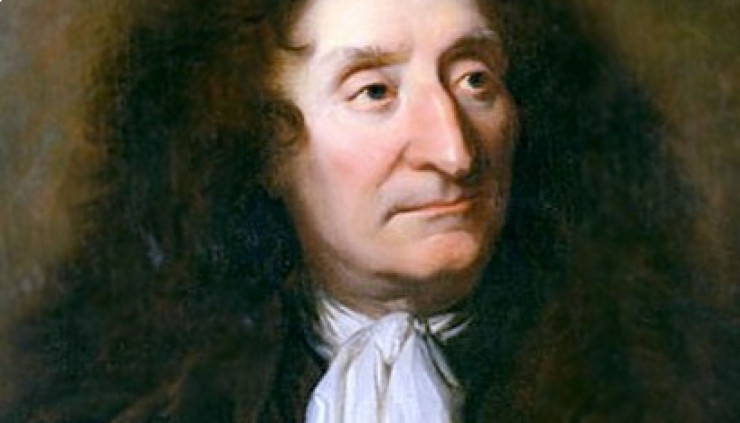 Esquisse d'un portrait de Jean de la Fontaine